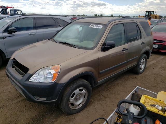 Photo 1 from auction – 2002 HONDA CR-V LX with VIN JHLRD78452C034628