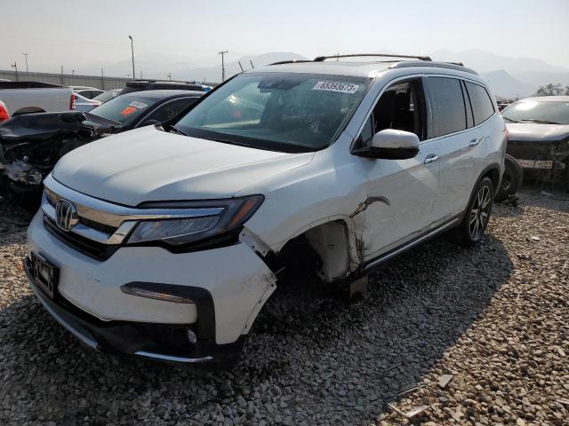 HONDA PILOT ELIT 2021 with VIN 5FNYF6H05MB090682 - Photo from auction