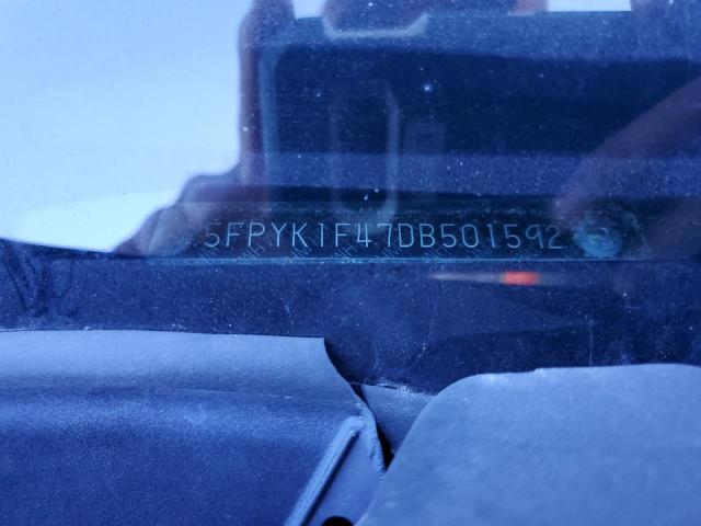 Photo 12 from auction – 2013 HONDA RIDGELINE with VIN 5FPYK1F47DB501592