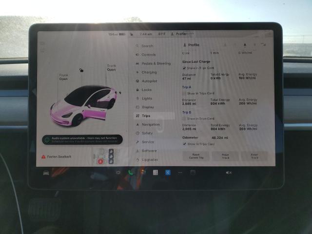 Photo 9 from auction – 2022 TESLA MODEL 3 with VIN 5YJ3E1EA3NF188852