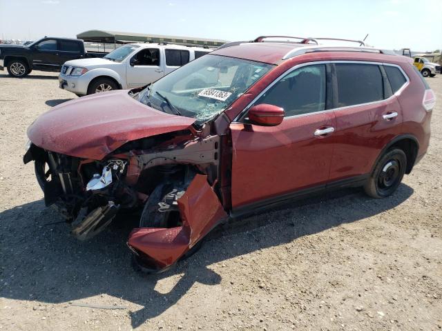 NISSAN ROGUE S 2016 with VIN JN8AT2MT2GW028003 - Photo from auction