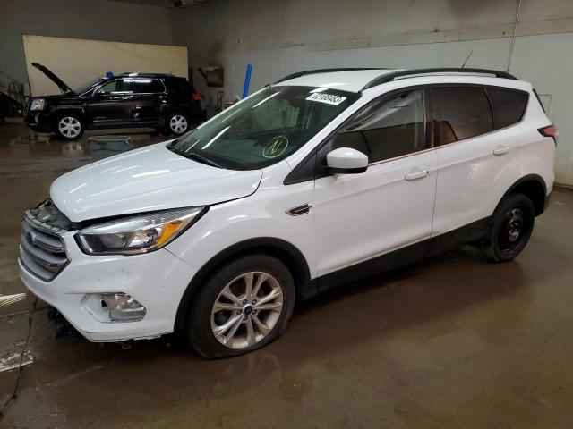 FORD ESCAPE SE 2018 with VIN 1FMCU0GD0JUC03485 - Photo from auction