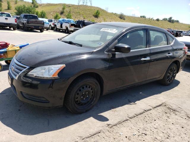NISSAN SENTRA S 2015 with VIN 3N1AB7AP1FL630787 - Photo from auction