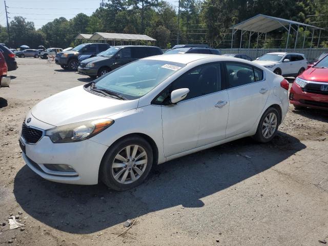 KIA FORTE EX 2014 with VIN KNAFX4A89E5110182 - Photo from auction