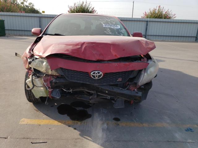 Photo 5 from auction – 2010 TOYOTA COROLLA BA with VIN 2T1BU4EE6AC409099