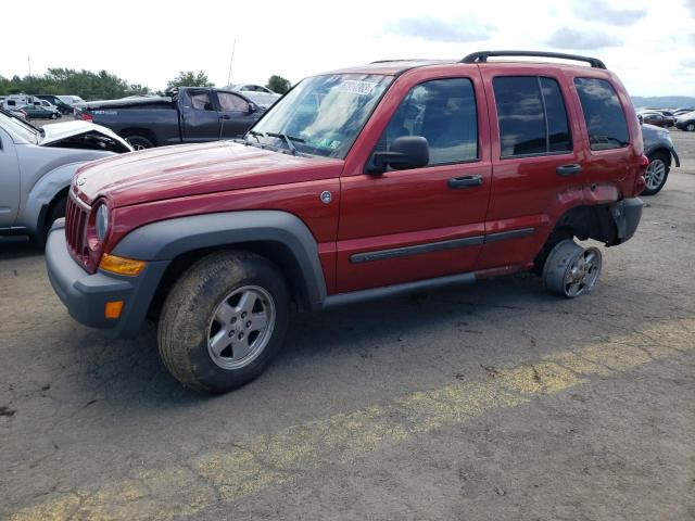 Photo 1 from auction – 2007 JEEP LIBERTY SP with VIN 1J4GL48K17W715406