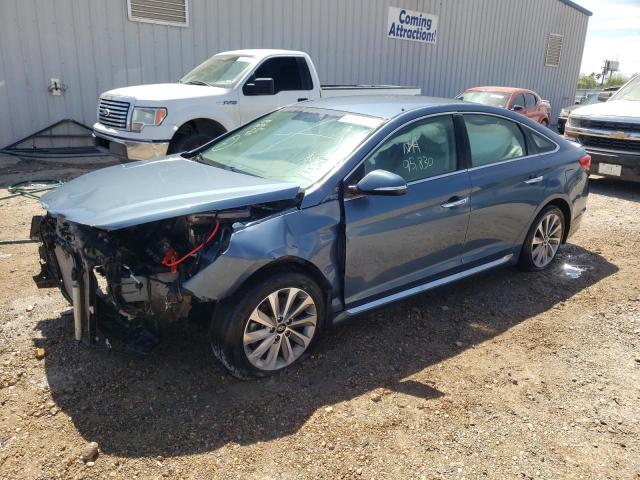 HYUNDAI SONATA SPO 2015 with VIN 5NPE34AF7FH160976 - Photo from auction