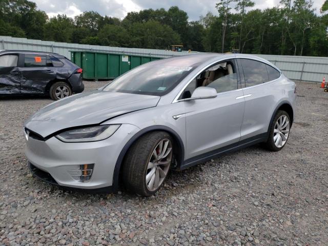 TESLA MODEL X 2016 with VIN 5YJXCAE44GFS00849 - Photo from auction