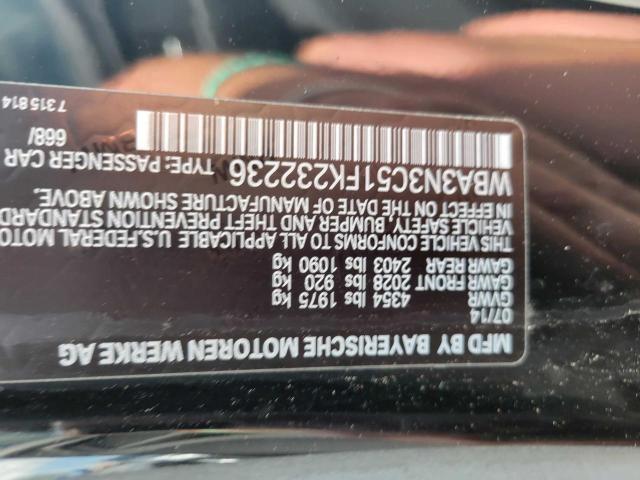 Photo 10 from auction – 2015 BMW 428 I with VIN WBA3N3C51FK232236