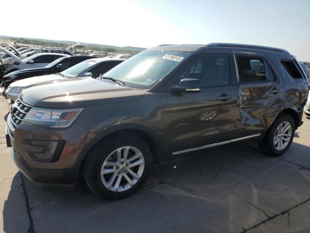 FORD EXPLORER X 2016 with VIN 1FM5K7D80GGB11220 - Photo from auction