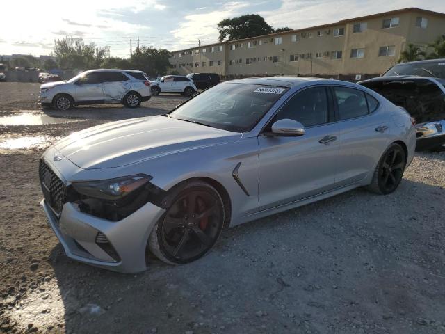 GENESIS G70 PRESTI 2019 with VIN KMTG34LE6KU027642 - Photo from auction