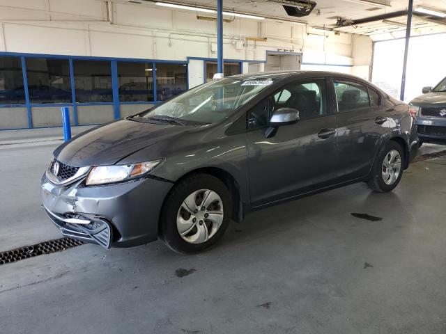 HONDA CIVIC LX 2013 with VIN 19XFB2F55DE271815 - Photo from auction