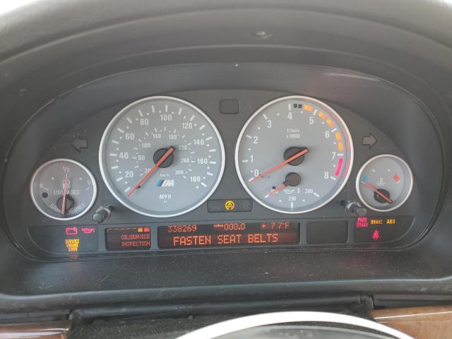 Photo 9 from auction – 2000 BMW M5 with VIN WBSDE9341YBZ96942
