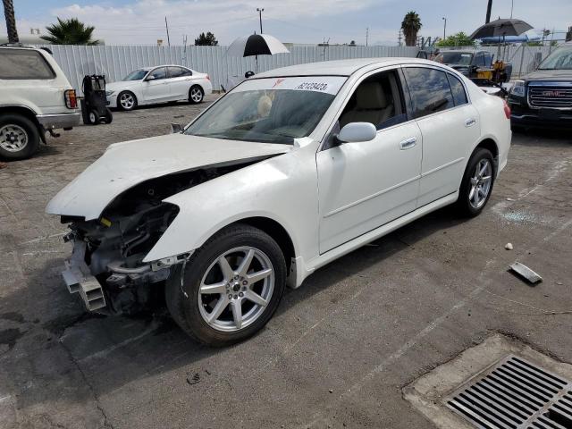 INFINITI G35 2006 with VIN JNKCV51E06M515604 - Photo from auction