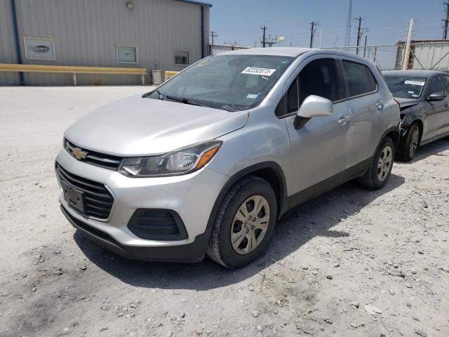 CHEVROLET TRAX LS 2017 with VIN 3GNCJKSB5HL179937 - Photo from auction