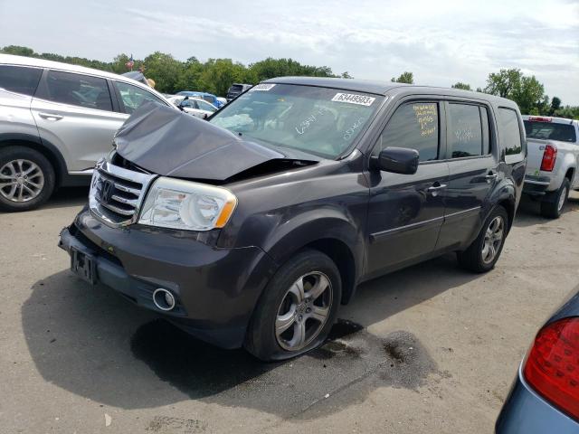 HONDA PILOT EX 2014 with VIN 5FNYF4H47EB054601 - Photo from auction