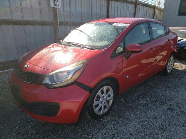 KIA RIO LX 2013 with VIN KNADM4A36D6240420 - Photo from auction