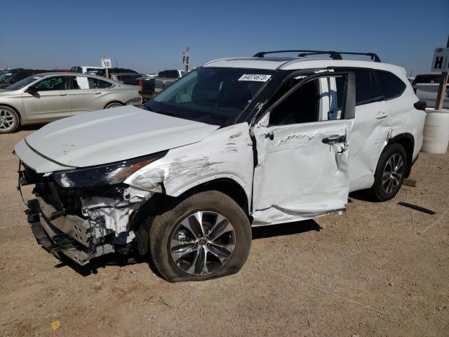 TOYOTA HIGHLANDER 2023 with VIN 5TDKDRAH4PS011452 - Photo from auction