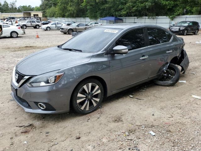 NISSAN SENTRA S 2018 with VIN 3N1AB7AP3JY236199 - Photo from auction