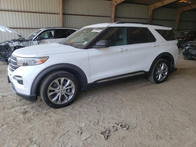FORD EXPLORER X 2020 with VIN 1FMSK7DH0LGA80242 - Photo from auction