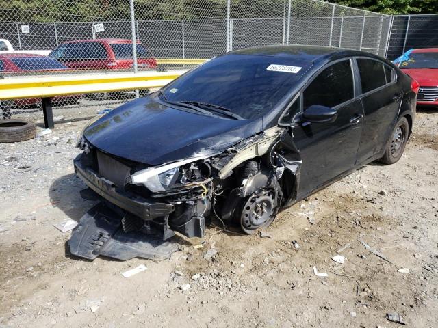 KIA FORTE LX 2015 with VIN KNAFK4A67F5399447 - Photo from auction