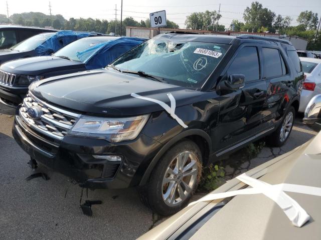FORD EXPLORER X 2018 with VIN 1FM5K8D81JGB81757 - Photo from auction