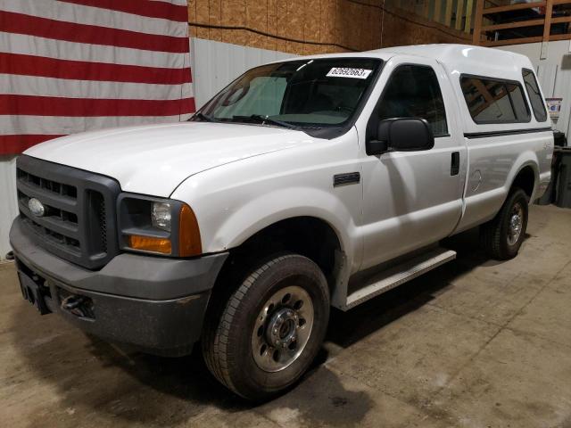 FORD F250 SUPER 2005 with VIN 1FTNF21545ED32494 - Photo from auction