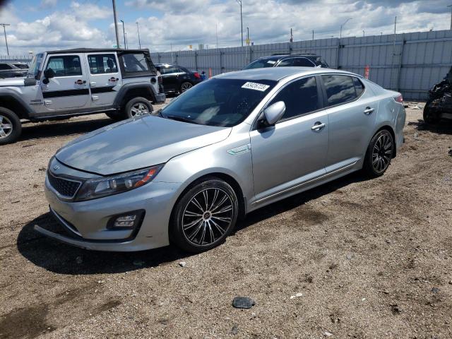 KIA OPTIMA HYB 2015 with VIN KNAGN4AD3F5090844 - Photo from auction