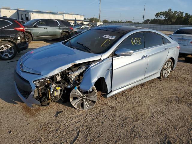HYUNDAI SONATA HYB 2015 with VIN KMHEC4A47FA125680 - Photo from auction