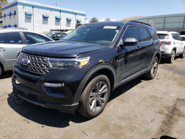 FORD EXPLORER X 2021 with VIN 1FMSK8DH4MGA33416 - Photo from auction