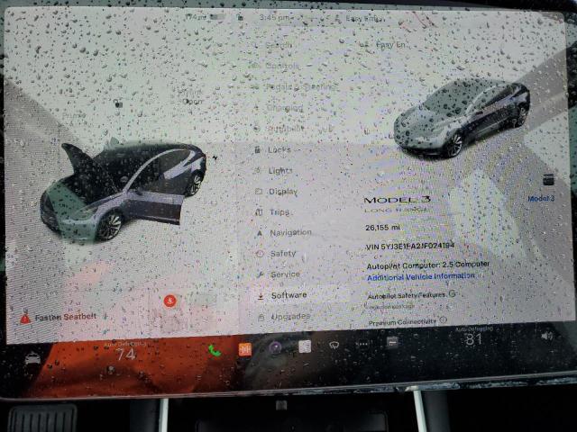 Photo 9 from auction – 2018 TESLA MODEL 3 with VIN 5YJ3E1EA2JF024194