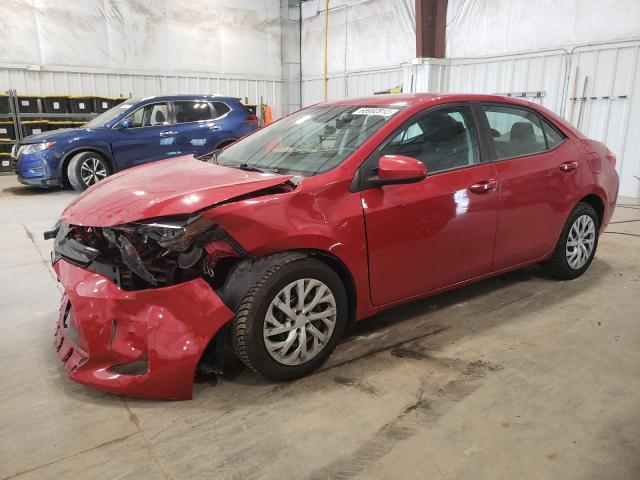 TOYOTA COROLLA L 2018 with VIN 2T1BURHE6JC054251 - Photo from auction