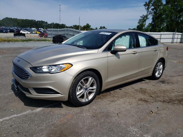 FORD FUSION SE 2018 with VIN 3FA6P0HD6JR224832 - Photo from auction