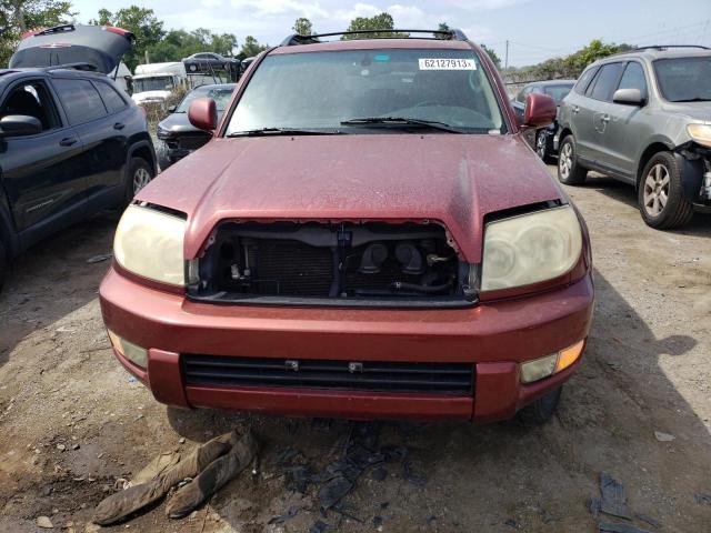 Photo 5 from auction – 2005 TOYOTA 4RUNNER LI with VIN JTEBT17R258026713