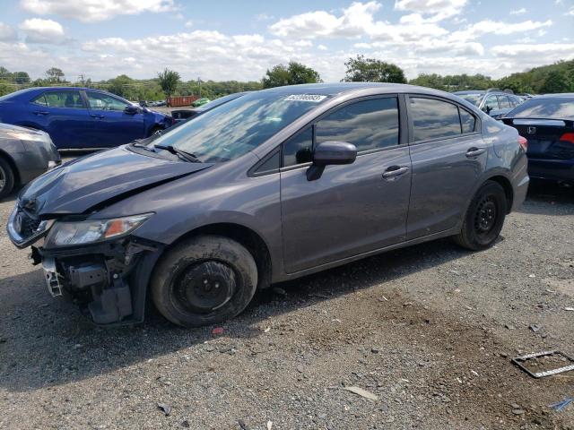 HONDA CIVIC LX 2015 with VIN 19XFB2F58FE249410 - Photo from auction