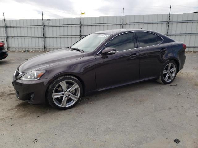 LEXUS IS 250 2012 with VIN JTHBF5C26C2102217 - Photo from auction