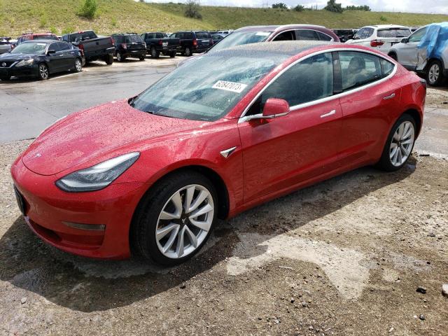 TESLA MODEL 3 2018 with VIN 5YJ3E1EB8JF091679 - Photo from auction
