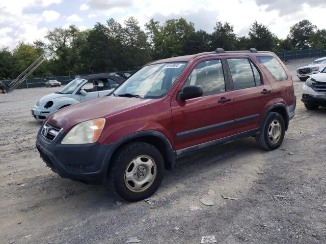 HONDA CR-V LX 2002 with VIN JHLRD684X2C004292 - Photo from auction