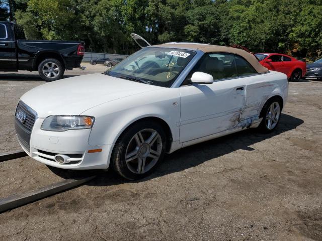 AUDI A4 2.0T CA 2008 with VIN WAUAF48H28K009980 - Photo from auction