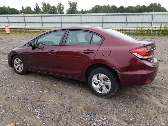 Photo 2 from auction – 2013 HONDA CIVIC LX with VIN 2HGFB2F52DH573732