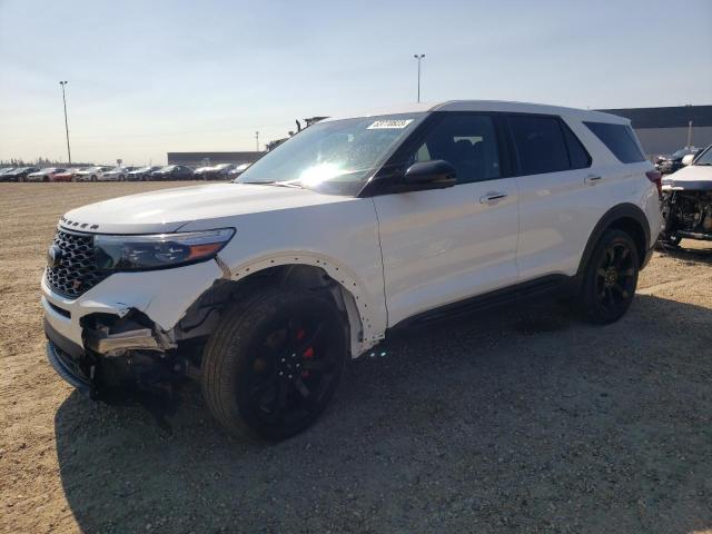 FORD EXPLORER S 2021 with VIN 1FM5K8GC6MGA53101 - Photo from auction