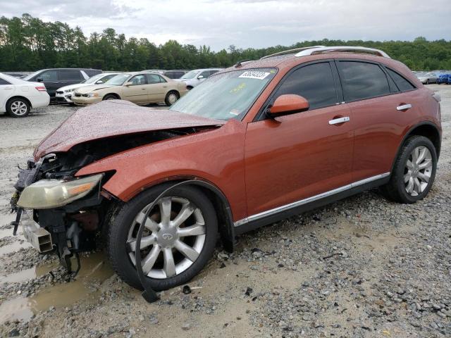 INFINITI FX35 2008 with VIN JNRAS08W48X204911 - Photo from auction