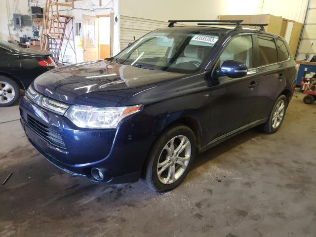 MITSUBISHI OUTLANDER 2014 with VIN JA4JZ4AX6EZ014771 - Photo from auction
