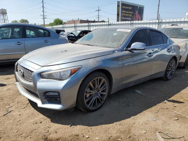 INFINITI Q50 BASE 2015 with VIN JN1BV7AR0FM392286 - Photo from auction