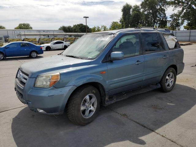 HONDA PILOT EX 2006 with VIN 5FNYF28716B051595 - Photo from auction