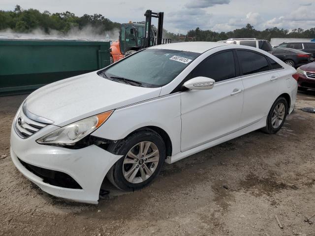 HYUNDAI SONATA GLS 2014 with VIN 5NPEB4AC2EH905690 - Photo from auction