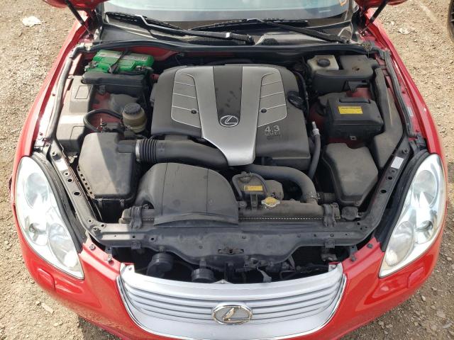 Photo 11 from auction – 2002 LEXUS SC 430 with VIN JTHFN48Y620003595