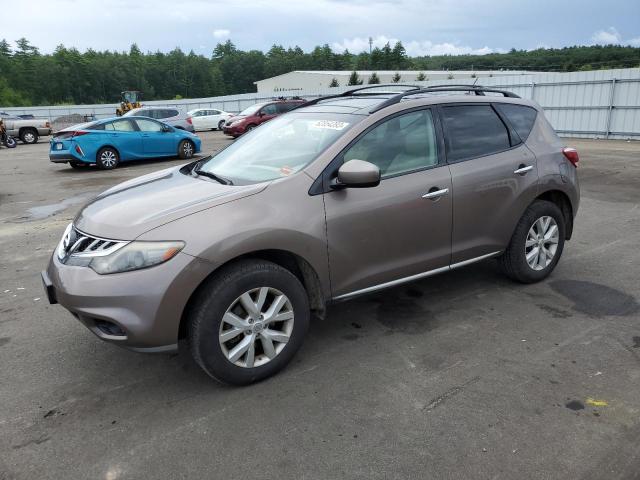 NISSAN MURANO S 2011 with VIN JN8AZ1MW4BW155525 - Photo from auction