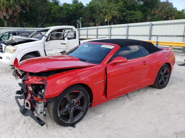 CHEVROLET CAMARO LT 2015 مع رقم تعريف المركبة 2G1FF3D35F9217548 - صورة من المزاد