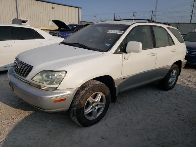 LEXUS RX 300 2002 with VIN JTJGF10UX20121057 - Photo from auction